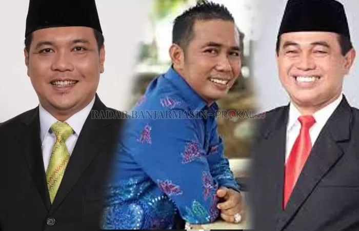 BALON PDI-P: Aditya Mufti Arifin, Syafruddin H Maming dan Zairullah Azhar diusung PDI Perjuangan masing-masing dalam kontestasi Pilkada di Banjarbaru, Tanah Bumbu dan Kabupaten Kotabaru.