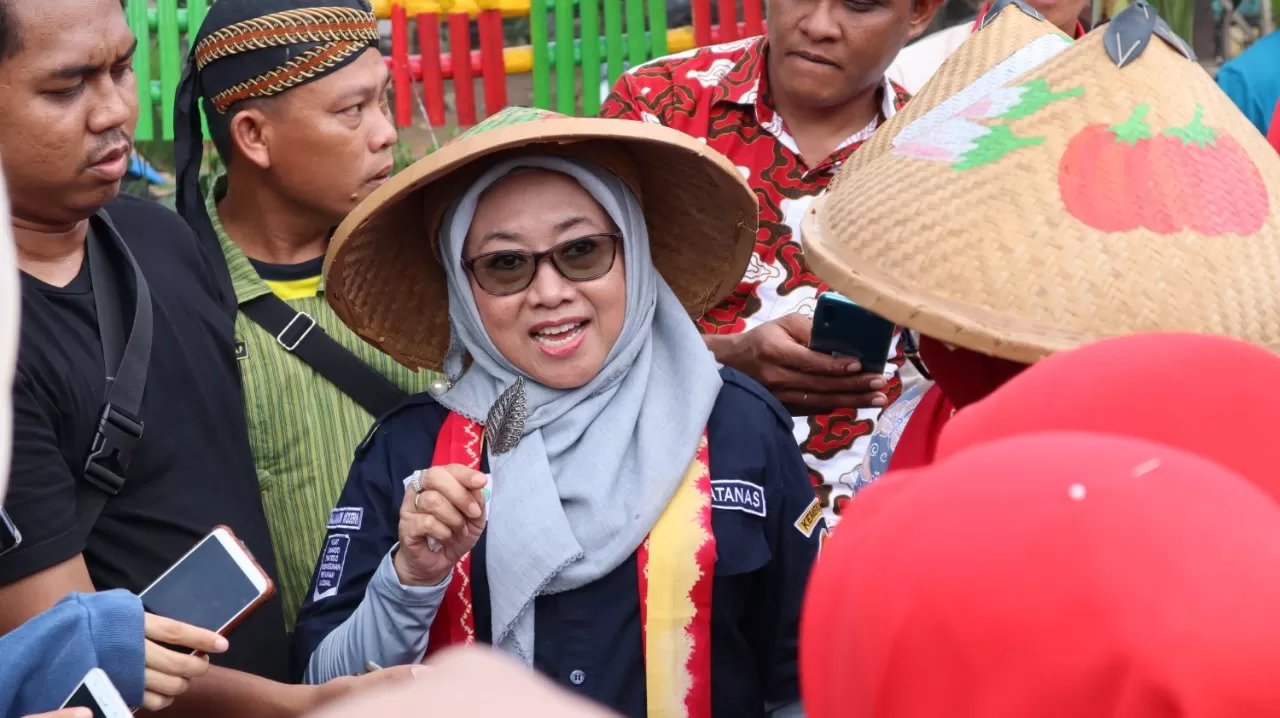 SMK-PPN Banjarbaru berkesempatan mengunjungi Kelompok Wanita Tani (KWT) Bina Pertani yang ada di dusun 2 kampung Liman Benawi, Trimurjo, Lampung Tengah