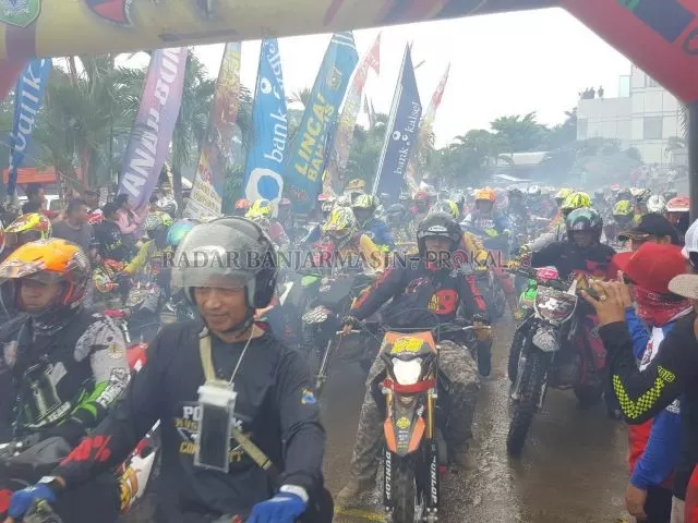 TERKENDALA VIRUS : Event Lincai Bahabis 2019 lalu diikuti ribuan peserta dari sejumlah daerah di Indonesia. | Foto: Karyono/Radar Banjarmasin