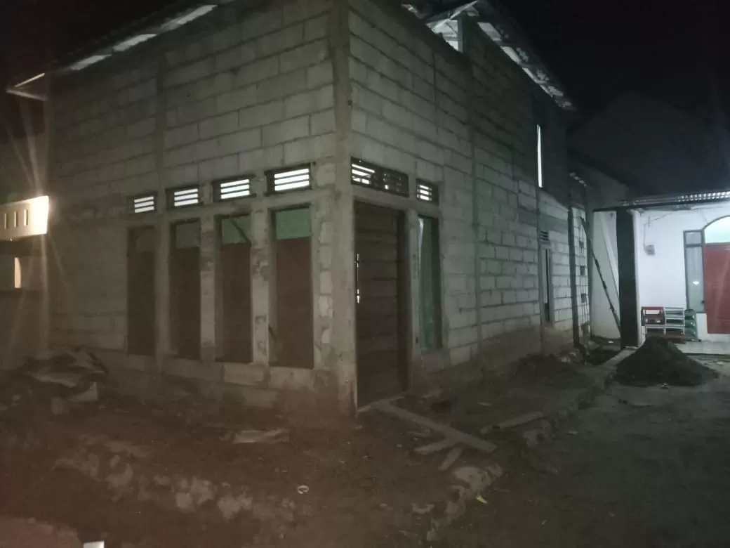 RUMAH: Rumah milik terduga teroris AS (33) di Jalan SMPN 2 RT 4 Desa Batuah Kecamatan Kusan Hilir Kabupaten Tanbu. | Foto: Istimewa For Radar Banjarmasin