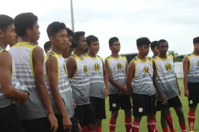 MENGHASILKAN: Barito Putera sejajar dengan Bhayangkara FC dan Persija Jakarta dalam menyumbangkan banyak pemain muda untuk Timnas Indonesia.