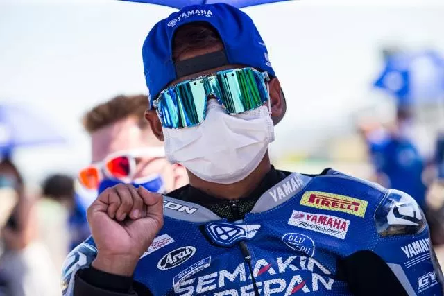 Perjuangan dan konsistensi Rider Tim bLU cRU Yamaha by MS Racing, Galang Hendra di balapan World Supersport 600 (WorldSSP) menuai hasil memuaskan.