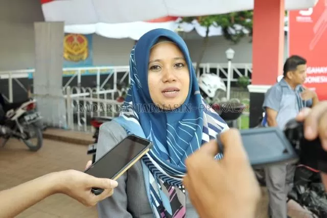 Ketua KPU Banjarmasin, Rahmiyati Wahdah