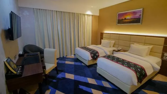 KAMAR BARU: Grand Dafam Q Hotel Banjarbaru memperkenalkan kamar baru kepada pelanggan setianya. Khusus hari spesial, Rabu (30/9) ini, Dafam melayangkan promo Rp50 ribu khusus kamar baru plus sarapan. | Foto: Dafam For Radar Banjarmasin