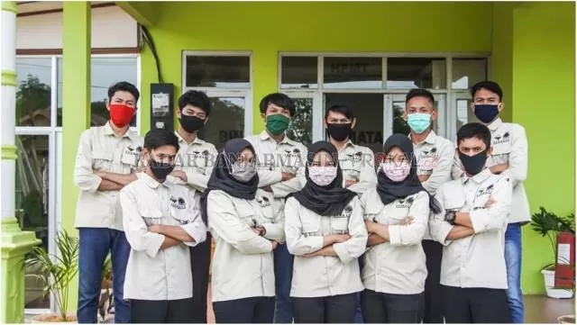 PEMBINAAN: Arutmin Indonesia Tambang Asam-asam melaksanakan pembinaan Generasi Muda Berbasis Koperasi secara terpadu yang dilaksanakan sesuai dengan protokol kesehatan. | FOTO: ARUTMIN FOR RADAR BANJARMASIN
