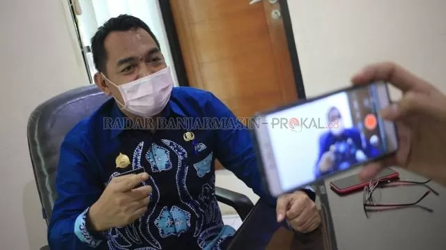 SEMOGA CEPAT SEMBUH: Kepala Pelaksana BPBD Kota Banjarbaru, Zaini Syahranie terkonfirmasi positif Covid-19 dan sekarang dirawat di RSD Idaman Banjarbaru. | FOTO: MUHAMMAD RIFANI/RADAR BANJARMASIN
