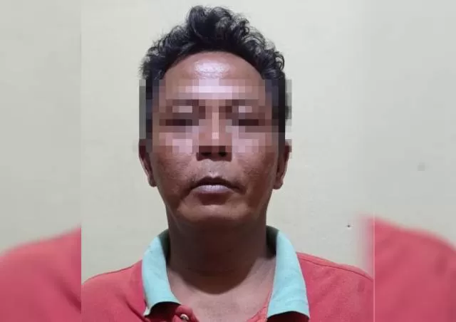 GERMO: BD (44) yang disangkakan sebagai germo di warung pinggiran tambang di Tabalong.
