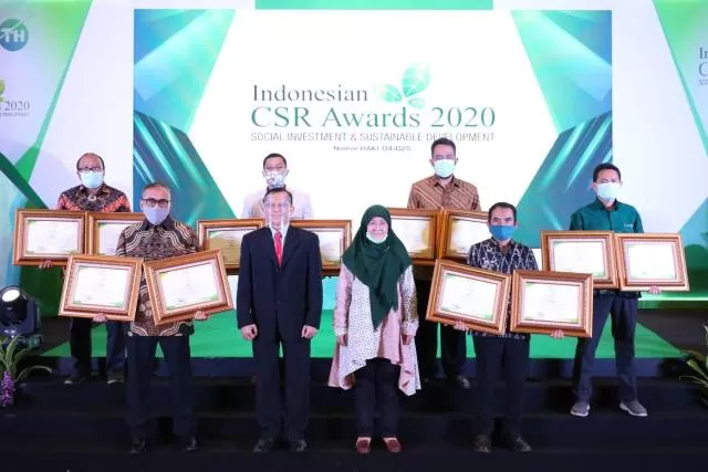 PENGHARGAAN: PT Arutmin Indonesia berhasil menyabet 14 penghargaan nasional pada ajang Indonesian CSR Award (ICA) 2020.