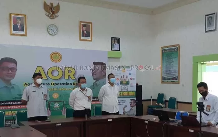 HARI PAHLAWAN: SMK Pertanian Pembangunan Negeri Banjarbaru mengikuti acara peringatan Hari Pahlawan di tahun 2020 yang digelar oleh Kementerian Pertanian (Kementan) Selasa, (10/11) melalui aplikasi zoom.