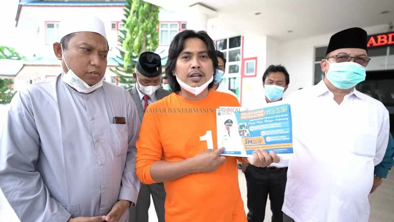 SIDAK : Mardani H Maming bersama Ketua DPRD Tanbu dan jajarannya melakukan sidak di RSUD dr H Andi Abdurrahman Noor. (Foto istimewa for radar banjarmasin).