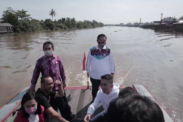 SUNGAI: Sungai-sungai di Banjarmasin yang terus dibenahi si era Walikota Ibnu Sina