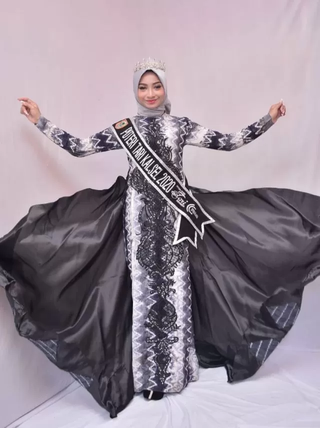 AYO DUKUNG: Sukma Riga Citya, duta tari dari Banjarbaru untuk Banua di ajang Putera-Puteri Tari Indonesia 2020.