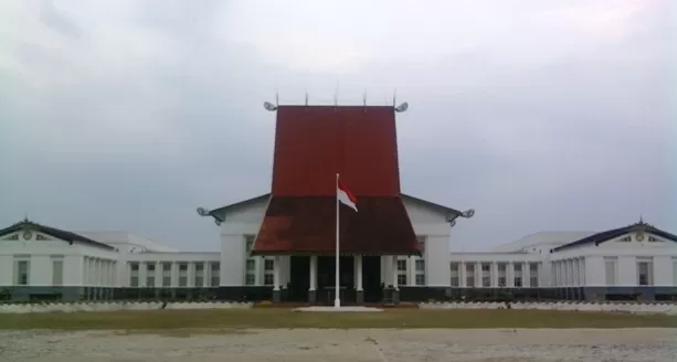 Kantor Gubernur Kalimantan Selatan.