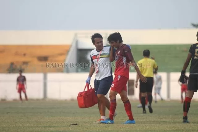 JAGA DIRI: Martapura FC tak melarang pemainnya tampil di kompetisi tarkam asal bisa bersikap profesional.