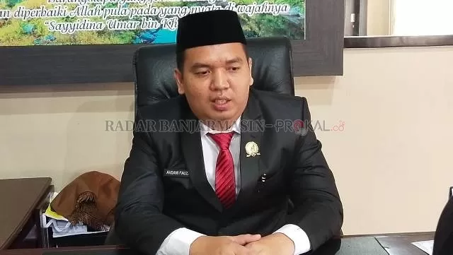 Ketua DPRD Balangan, Ahsani Fauzan. | FOTO: WAHYUDI/RADR BANJARMASIN.