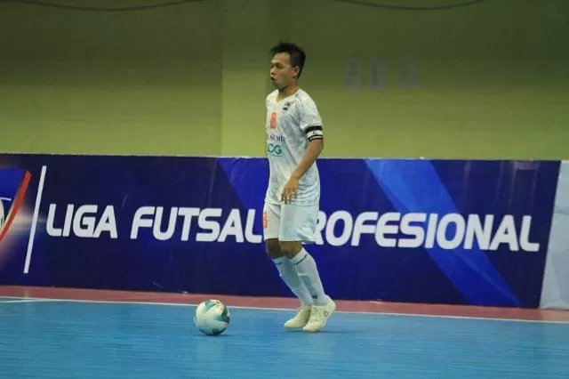 AKSI: Atlet futsal asal Banjarmasin Jumadil Muzaik saat membela Bank Sumut FC sebagai salah satu tim di ajang Pro Futsal League (PFL).