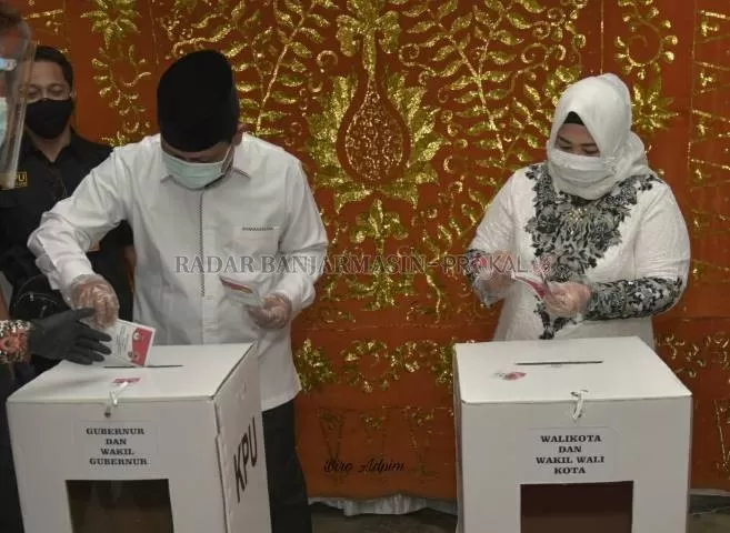 PILIH LAGI: Pemungutan suara pada Pilgub Kalsel 9 Desember silam. PSU akan digelar pada 9 Juni mendatang. | FOTO; DOK/RADAR BANJARMASIN