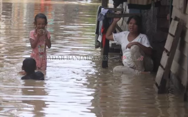 BANJIR: Bencana banjri yang kerap melanda beberapa daerah, termasuk musibah di dua kecamatan di Tanah Bumbu.