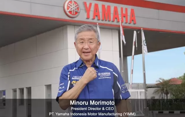 President Director & CEO PT Yamaha Indonesia Motor Manufacturing (YIMM), Minoru Morimoto