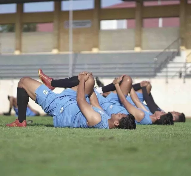 PENDINGINAN: Pemain Barito Putera berkumpul dan berlatih kembali meski kick off Liga 1 hendak diundur.