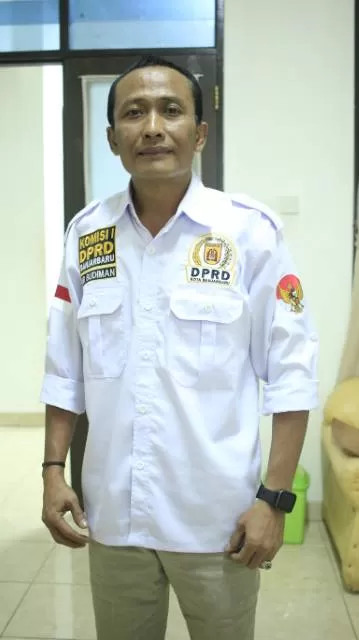 Ketua Komisi I DPRD Banjarbaru, HR Budiman