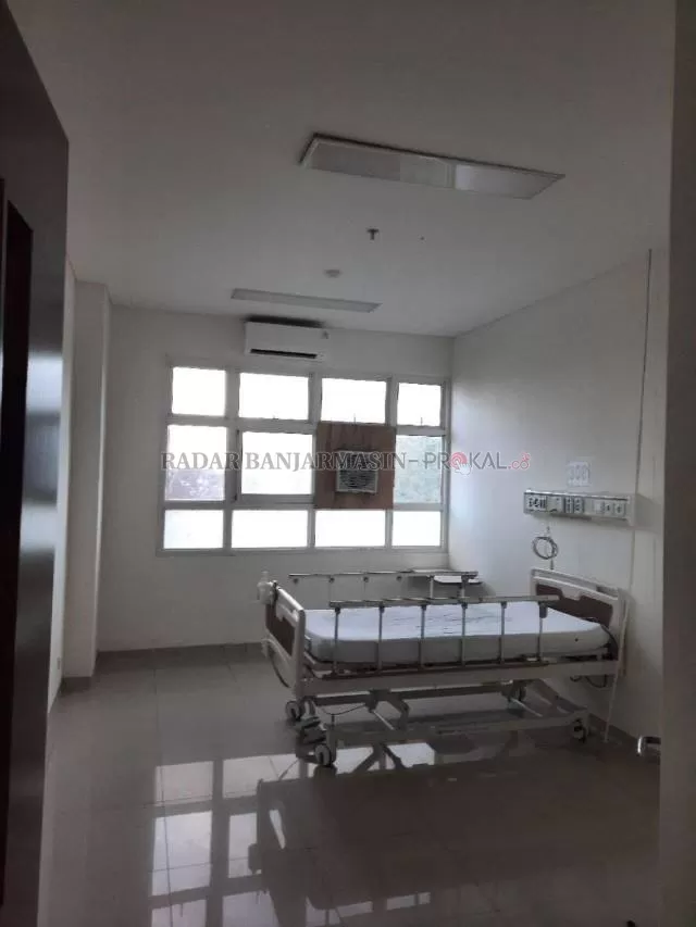 DITAMBAH: Ruangan di RSUD Ulin yang disediakan untuk pasien Covid. | FOTO: DOK/RADAR BANJARMASIN
