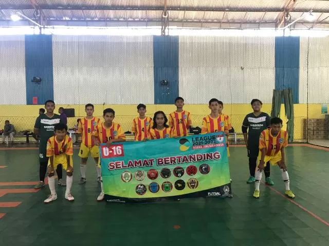 PERDANA: Tim asal Kabupaten Banjar, RBU RUI berhasil meraih kemenangan perdana dalam lanjutan Liga AAFI regional Banjarmasin 2021 atas SF Borneo Putra dengan skor 4-3 di lapangan Kamboja Futsal Banjarmasin, Minggu (25/7) siang.