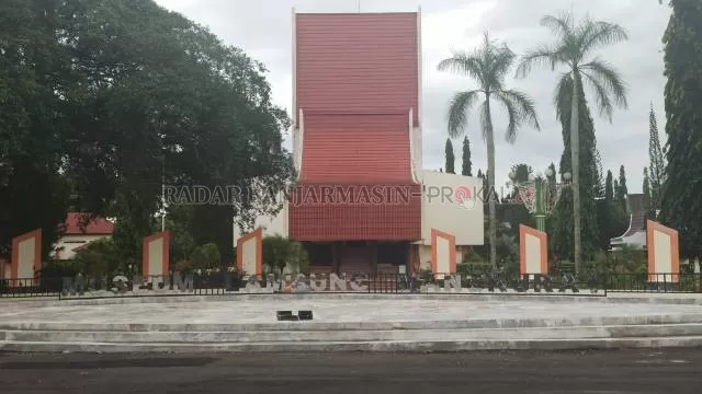 EDUKASI SEJARAH: Museum Lambung Mangkurat di Banjarbaru belum dibuka. | FOTO: SUTRISNO/RADAR BANJARMASIN