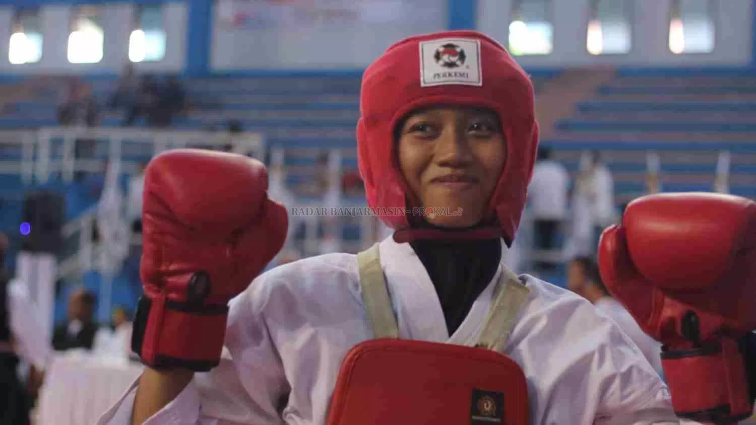 SEMOGA SUKSES: Desi Jakal Kuswinarni akan bertanding di PON Papua untuk cabor kempo nomor pertandingan Randori 60 kilogram putri.
