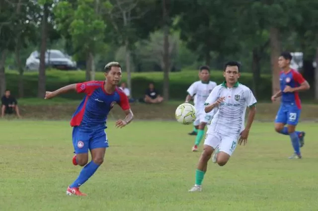 PERKASA: TIM Batulicin Putra 69 kembali meraih kemenangan dan melanjutkan tren positif di babak penyisihan grup A Liga 3 zona Kalsel atas PS Kabupaten Tapin, Kamis (11/11) sore.