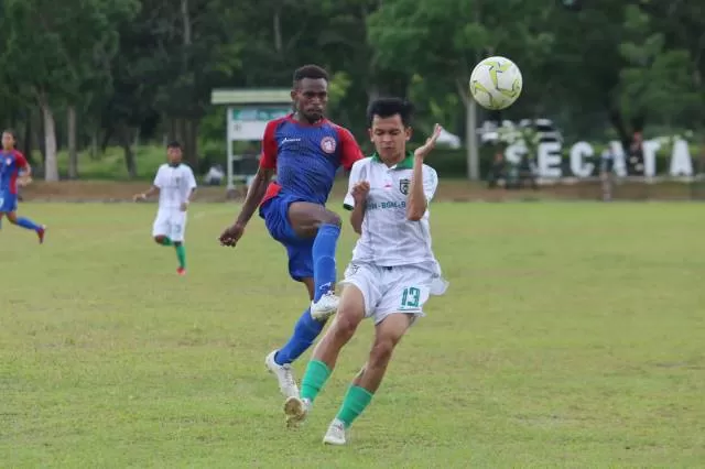 PERKASA: Tim Batulicin Putra 69 FC kembali meraih kemenangan 1-0 atas PS Kabupaten Tapin di babak penyisihan grup A Liga 3 zona Kalsel.