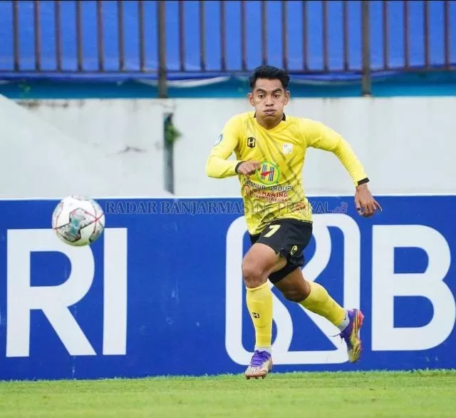 LANJUTKAN TREN: Barito Putera berambisi meraih tiga poin saat bersua Arema FC dalam lanjutan Liga 1 2021 yang akan berlangsung di Stadion Sultan Agung, Bantul, malam ini (23/11).