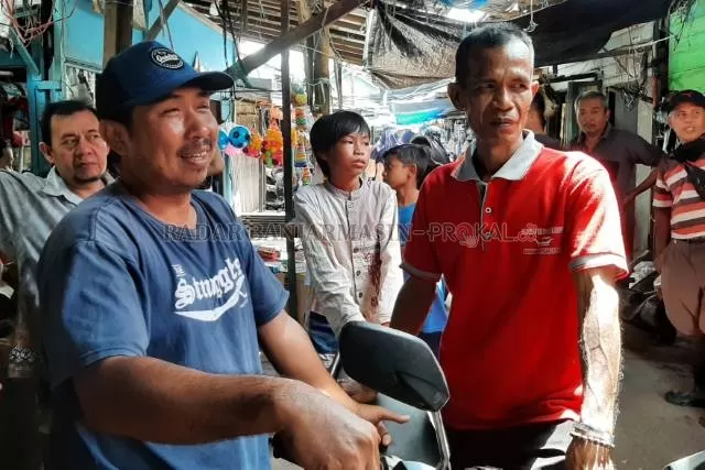 PASAR TUA: Warga Pasar Batuah meminta Pemko Banjarmasin bijak dalam menghadapi penduduk di dalam pasar.