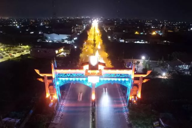 Gerbang Masuk Kota Banjarmasin. Foto: Dok/Radar Banjarmasin