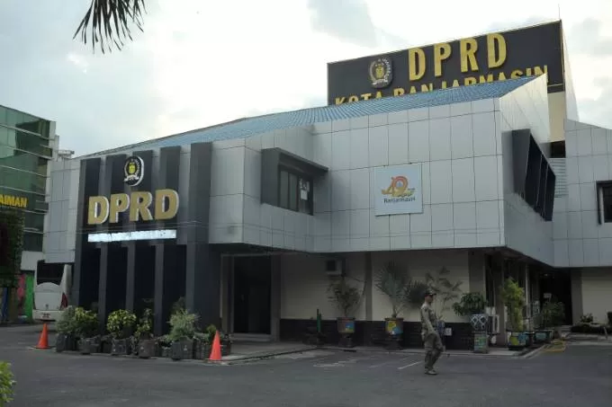 WAKIL RAKYAT: Gedung lama DPRD Banjarmasin di Jalan Lambung Mangkurat, Banjarmasin Tengah.