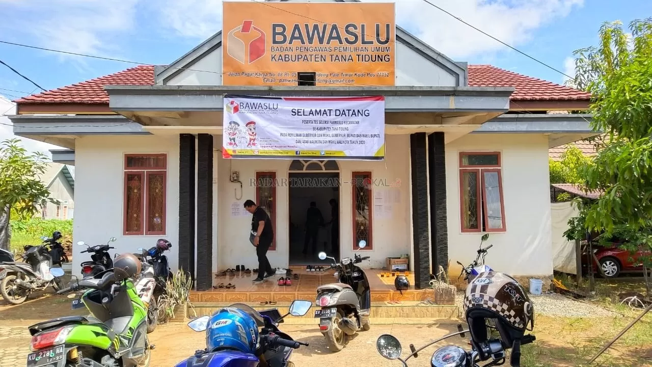 TUNGGU INTRUKSI: Bawaslu Kabupaten Tana Tidung akan melakukan survei rawan money politic.