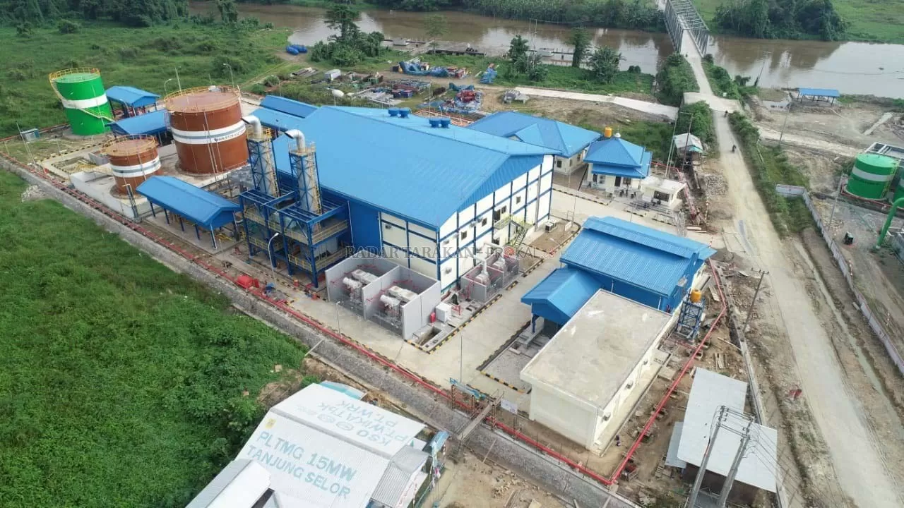 DAYA TAMBAHAN: PT PLN ULP Tanjung Selor akan kembali menerima suplai listrik 7,5 MW dari PLTMG Gunung Seriang.