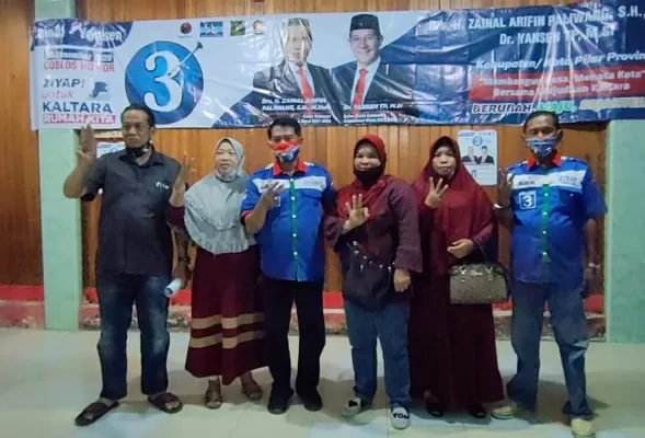 SERAP ASPIRASI: Calon Gubernur Kalimantan Utara (Kaltara) nomor urut 3, Drs H. Zainal Arifin Paliwang, SH, M.Hum melakukan kegiatan kampanyenya di Nunukan.