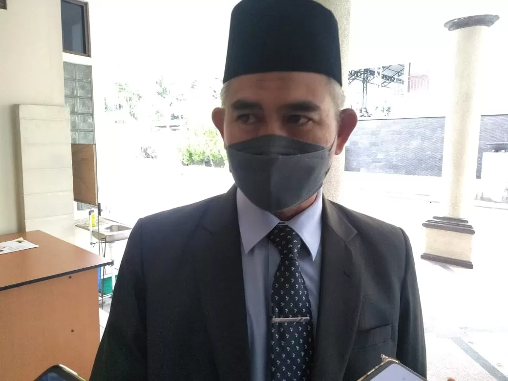 DIKONFIRMASI: Wali Kota Tarakan dr. Khairul, saat ditemui Radar Tarakan di Gedung Pemerintah Kota Tarakan pada Senin tadi./Yedidah Pakondo//Radar Tarakan