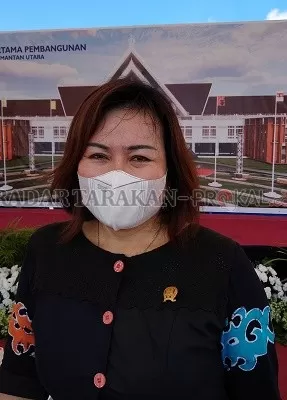 Norhayati Andris - Ketua DPRD Kaltara./IWAN KURNIAWAN/RADAR KALTARA