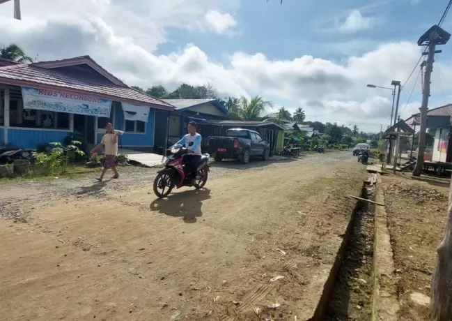 PEMBANGUNAN PLTA: Desa Long Lejuh merupakan salah satu kawasan permukiman yang akan tenggelam akibat dampak dari pembangunan PLTA Kayan.