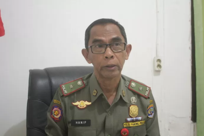 Kepala Satuan Polisi Pamong Praja dan Pemadam Kebakaran (Satpol PP-PMK) Tarakan, Hanip Matiksan