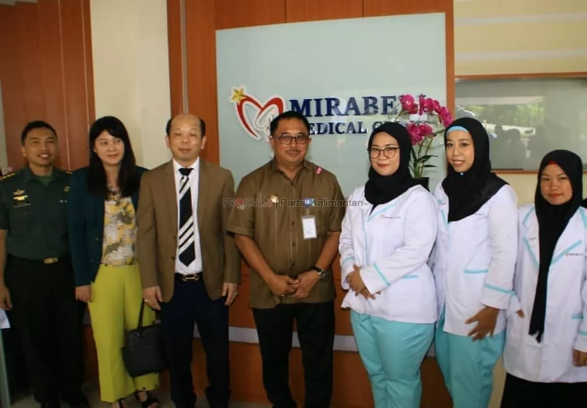 Wali Kota Balikpapan Rizal Effendi hadir meresmikan Mirabell Medical Clinic yang terletak di Jalan Syarifuddin Yoes Sepinggan, Balikpapan Selatan, Selasa (12/2).