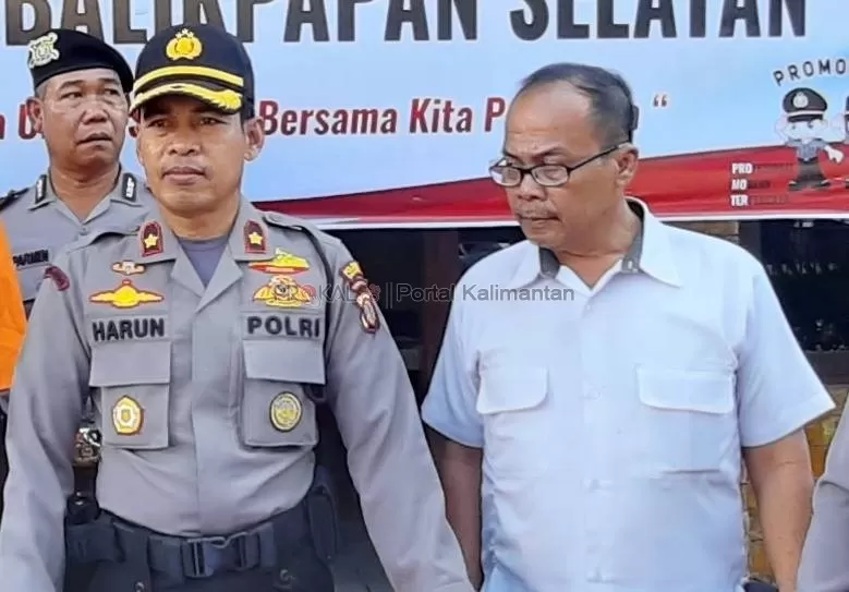 Kapolsekta Balikpapan Selatan Kompol Harun Purwoko