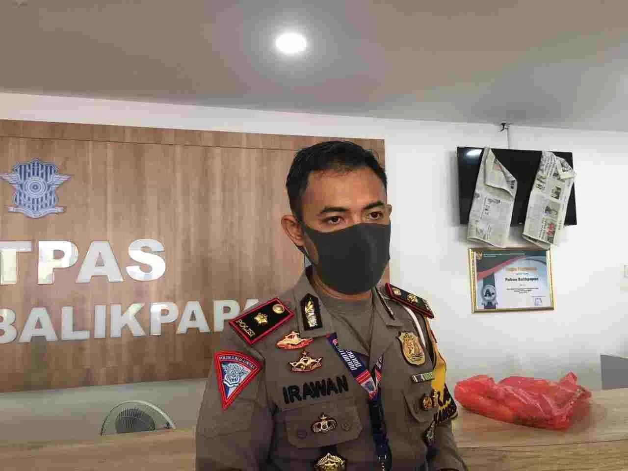 Kasat Lantas Polresta Balikpapan, Kompol Irawan Setyono.