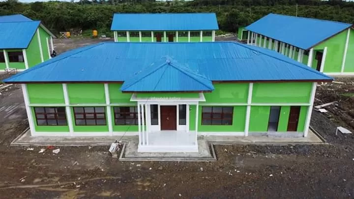 RAMPUNG : Pembangunan SMK Negeri 2 Tanjung Selor telah rampung dikerjakan dan sudah dimanfaatkan.