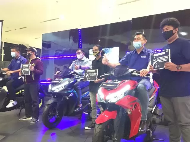 Yamaha kembali memasarkan produk barunya yang merupakan generasi ketiga dari motor Aerox. Yakni All New Aerox 155 Connected dan diperkenalkan melalui press conference di Sentral Yamaha Jalan Jendral Sudirman, Sabtu (5/12) malam.