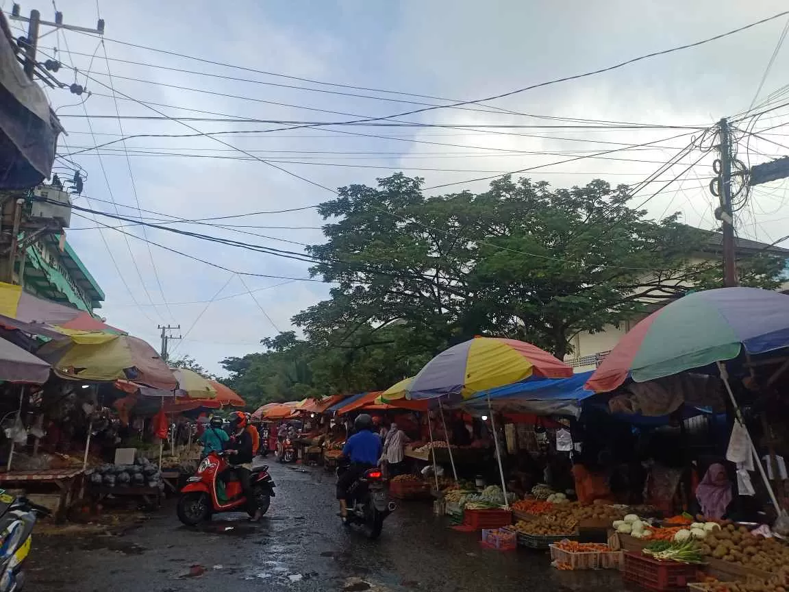 Pasar Pandansari Balikpapan. (Istimewa)