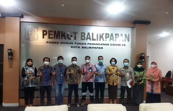 Manajemen PLN UPDK Balikpapan saat melakukan audiensi dengan Walikota Balikpapan pada 6 Januari lalu.