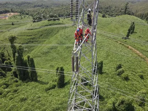 INTERKONEKSI: Kebutuhan listrik IKN Nusantara akan dipasok dari sistem interkoneksi Kalimantan yang saat ini menghubungkan Kalimantan Selatan, Kalimantan Tengah dan Kalimantan Timur.